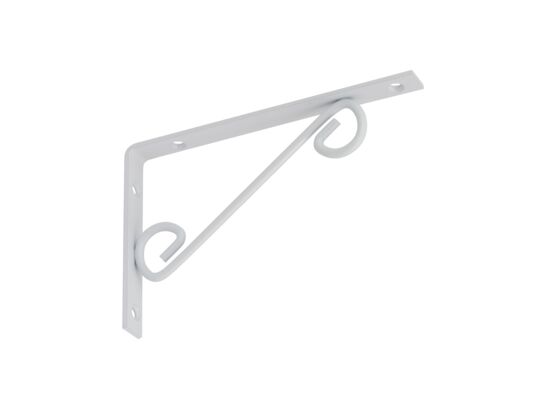 Wspornik ornamentowy prosty WOP 200 biały VELANO