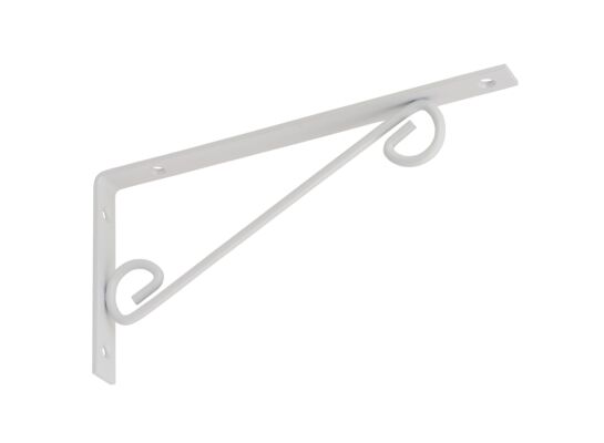 Wspornik ornamentowy prosty WOP 250 biały VELANO
