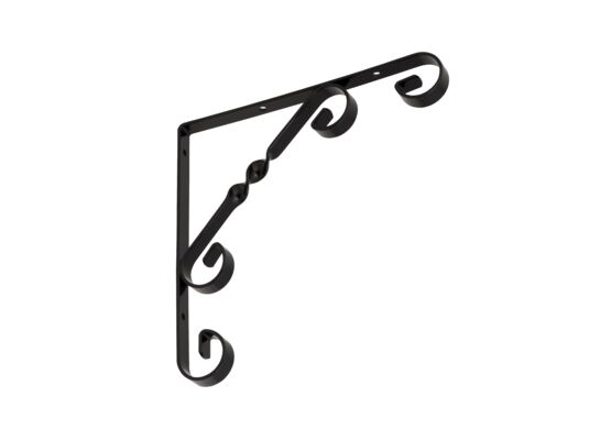 Wspornik ornamentowy WO 200 czarny VELANO