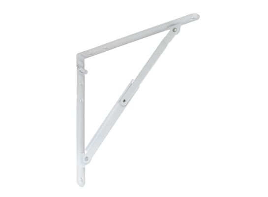 Wspornik składany lekki WSZL 300 biały VELANO