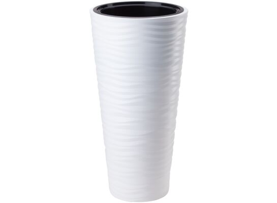 Donica SAHARA SLIM 40 cm biały