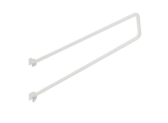 Wspornik do książek dwurzędowy WKS 1 biały VELANO