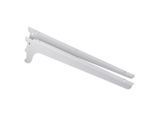 Wspornik system pojedynczy kątowy, komplet L+P, WSK 480 biały VELANO