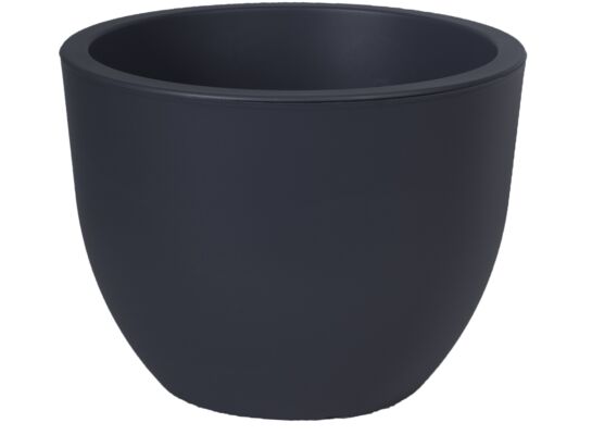 Donica MUNA okrągła 30 cm antracyt