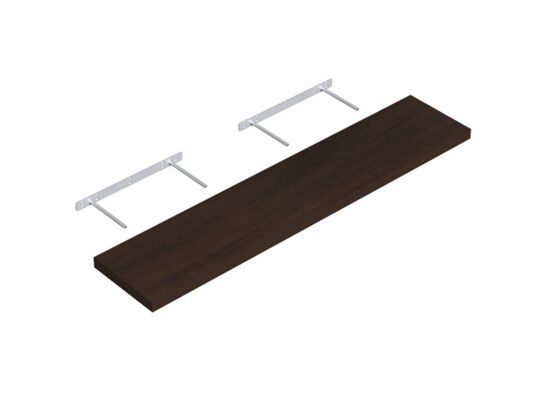 Półka WE FS118/24 1180x235 wenge