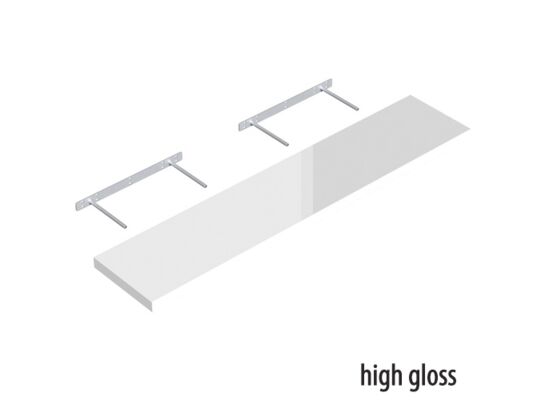 Półka BI high gloss FSG1180/235 1180x235 biały