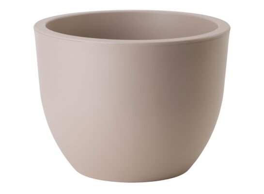 Donica MUNA okrągła 40 cm szarobeżowy