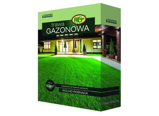 Mieszanka traw Gazonowa 2 kg karton