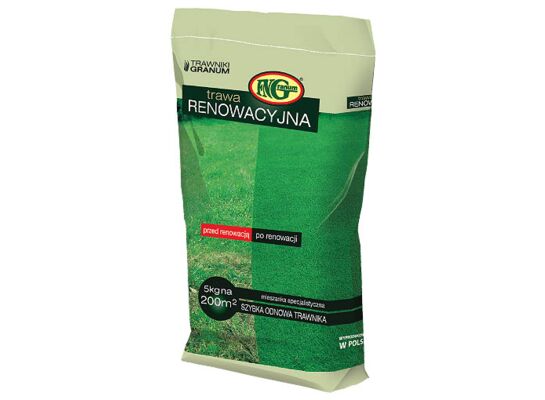 Mieszanka traw Renowacyjna 5 kg worek papierowy