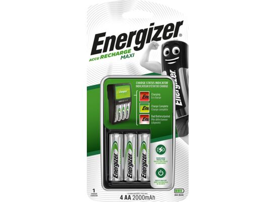 Ładowarka Maxi +4AA Power+ 2000 mAh Energizer
