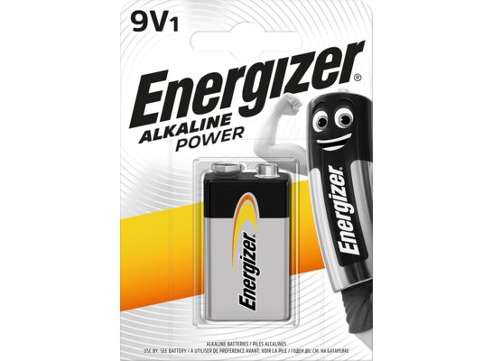 Bateria Alkaline Power 9V 6LR61 1 szt. Energizer