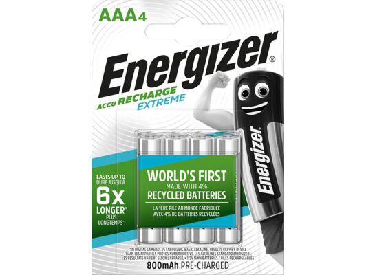 Akumulator AAA Extreme 4 szt. Energizer