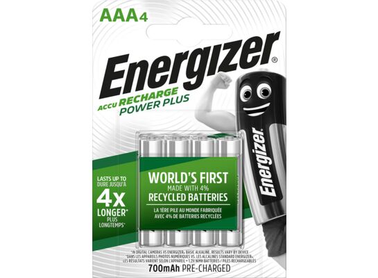 Akumulator AAA Power+ 4 szt. Energizer