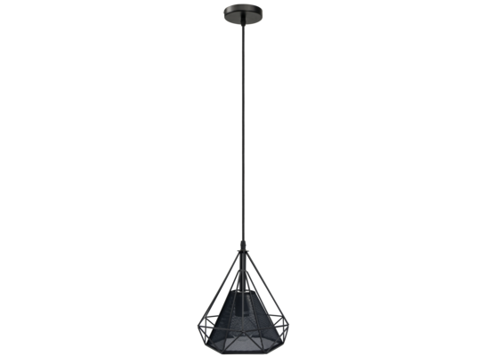 Lampa wisząca 8801/1 ZWIS - 07 czarny Elem