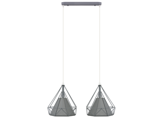 Lampa wisząca 8803/2 ZWIS - 08 szary Elem