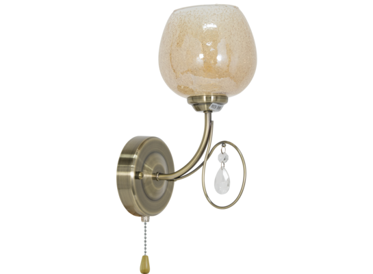 Lampa kinkiet 8823/1 21QG mosiądz Elem