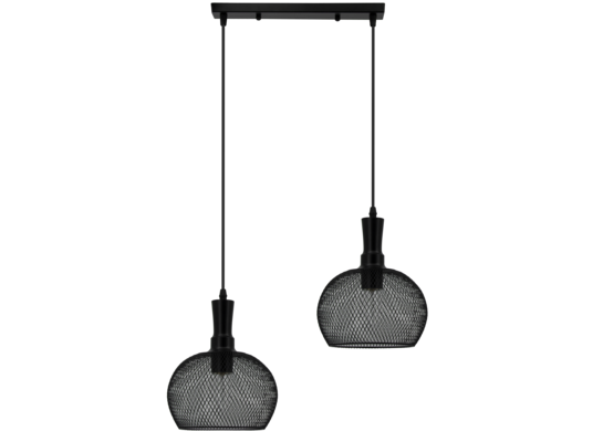Lampa wisząca 9902/2 ZWIS - 01 czarny Elem