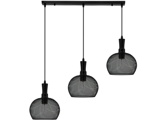 Lampa wisząca 9902/3 ZWIS - 01 czarny Elem