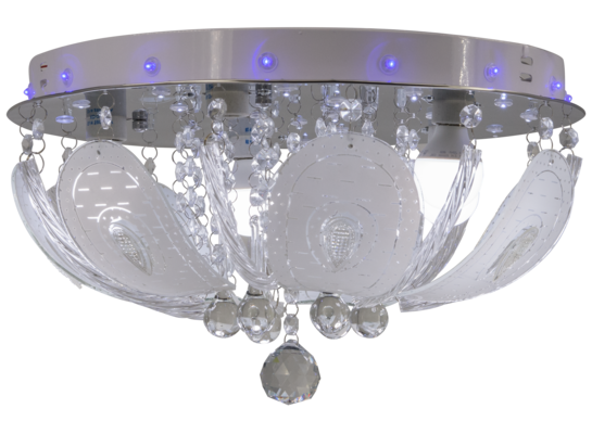 Lampa sufitowa LED DRS5375/5 8C chrom Elem