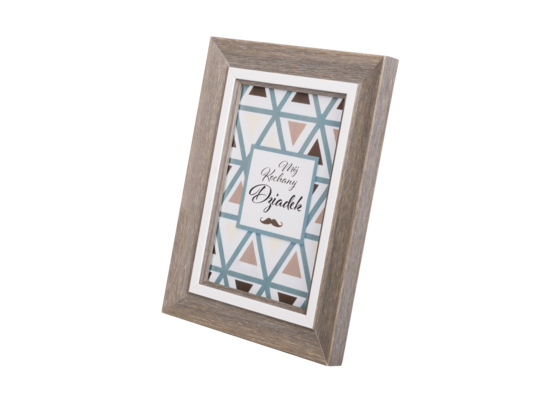 Ramka na zdjęcie Dziadek 13 x 18 cm szara