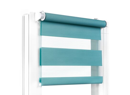 Roletka mini KLIK DN 14 -115 x 150 cm, turkusowa