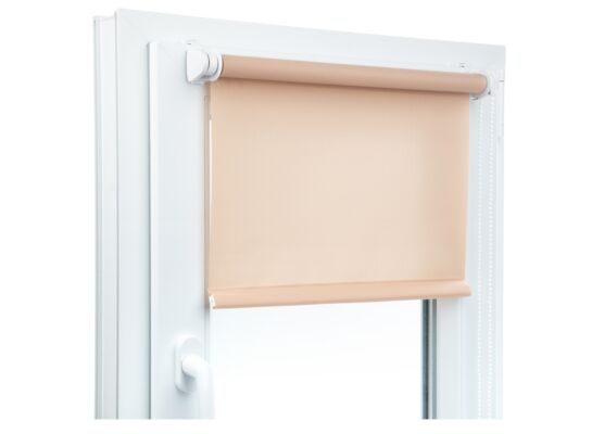 Roletka mini KLIK TR03 - 48 x 150 cm, ciemnobeżowa