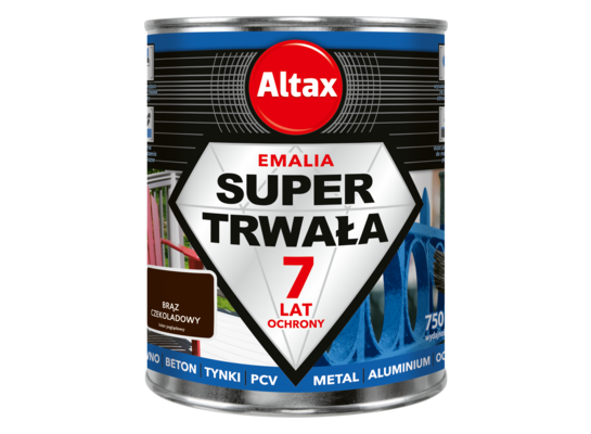 Emalia super trwała 750 ml czekoladowy brąz Altax