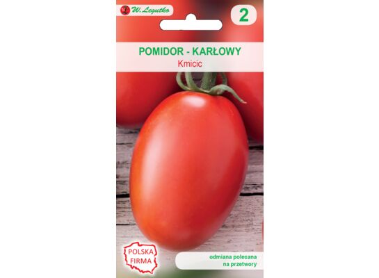 Pomidor gruntowy karłowy wiotkołodygowy Kmicic W.Legutko