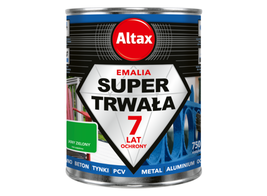 Emalia super trwała 750 ml jasny zielony Altax