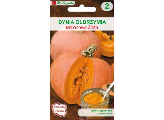 Dynia olbrzymia melonowa żółta W.Legutko