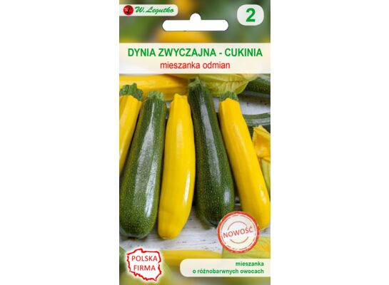 Dynia zwyczajna cukinia mieszanka odmian W.Legutko