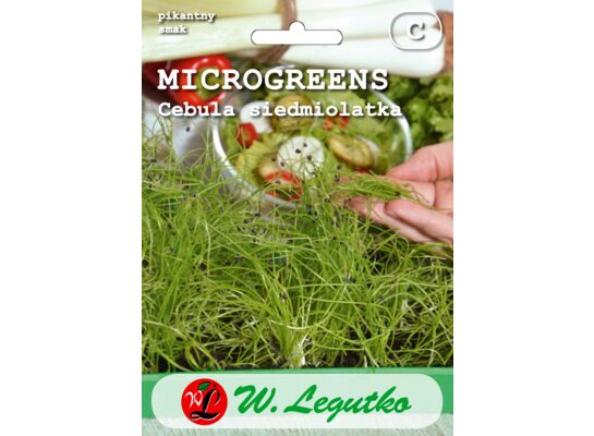 Cebula siedmiolatka Microgreens W.Legutko