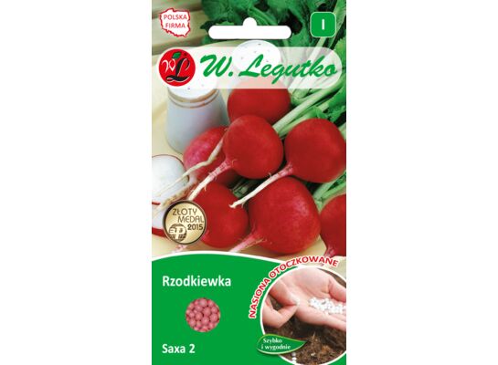 Nasiona otoczkowane rzodkiewka pod osłony Saxa 2 W.Legutko