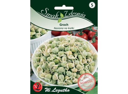 Nasiona na kiełki groch W.Legutko