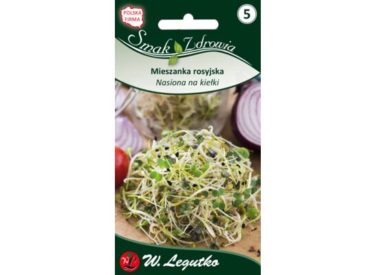 Nasiona na kiełki mieszanka rosyjska W.Legutko