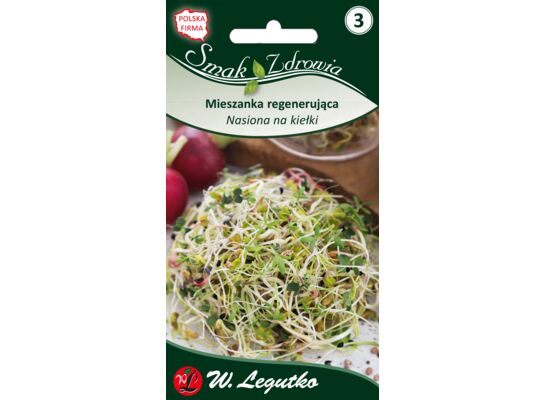 Nasiona na kiełki mieszanka regenerująca W.Legutko