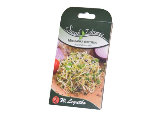 Kiełkownica + mieszanka rosyjska 5 g Smak Zdrowia W.Legutko