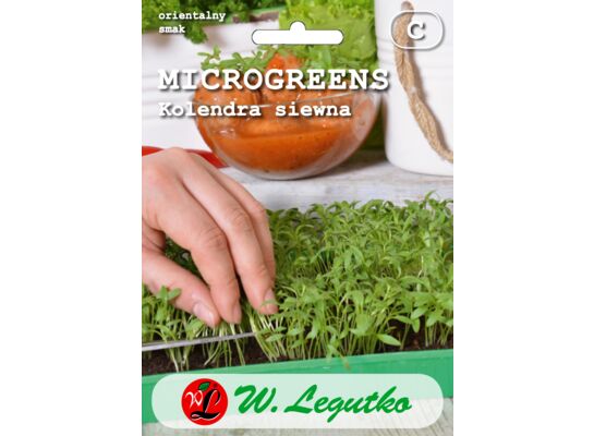 Kolendra siewna Microgreens W.Legutko