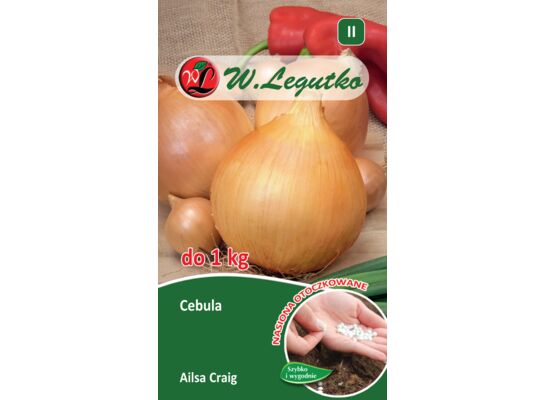 Nasiona otoczkowane cebula Ailsa Craig W.Legutko