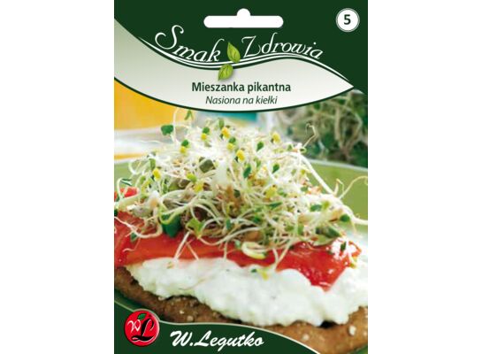 Nasiona na kiełki mieszanka pikantna I-XII W.Legutko