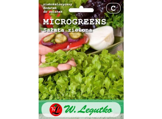 Sałata zielona Microgreens W.Legutko