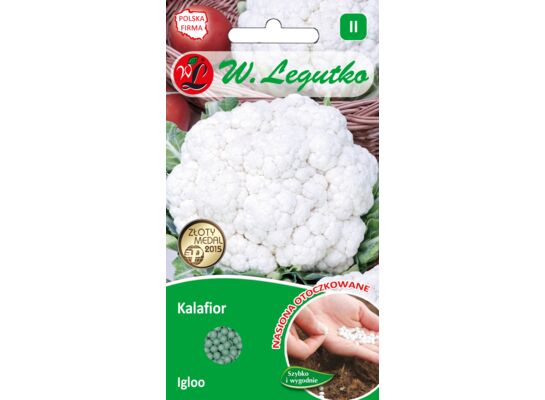Nasiona otoczkowane kalafior Igloo 1 g gc. II W.Legutko