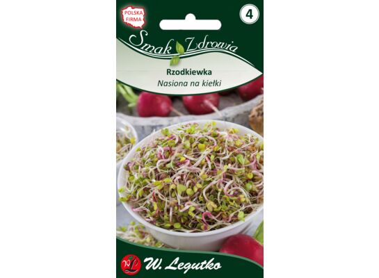 Nasiona na kiełki rzodkiewka I-XII W.Legutko