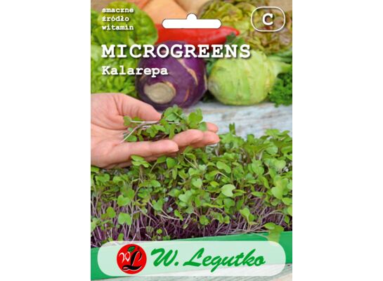 Kalarepa fioletowa Microgreens W.Legutko