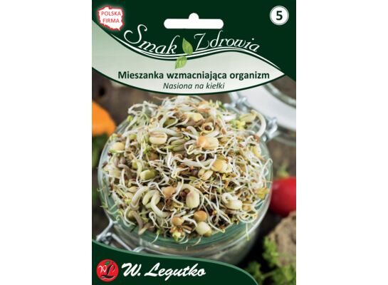 Nasiona na kiełki mieszanka wzmacniająca organizm W.Legutko