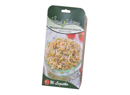 Kiełkownica + mieszanka wzmacniająca 30 g Smak Zdrowia W.Legutko