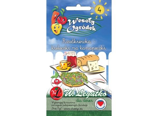 Nasiona na kiełki rzodkiewka W.Legutko