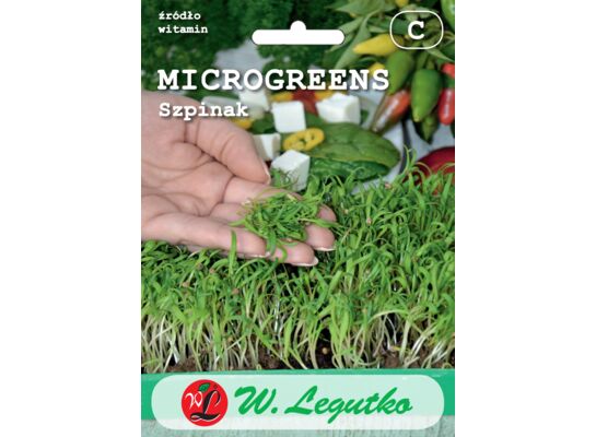 Szpinak Microgreens W.Legutko