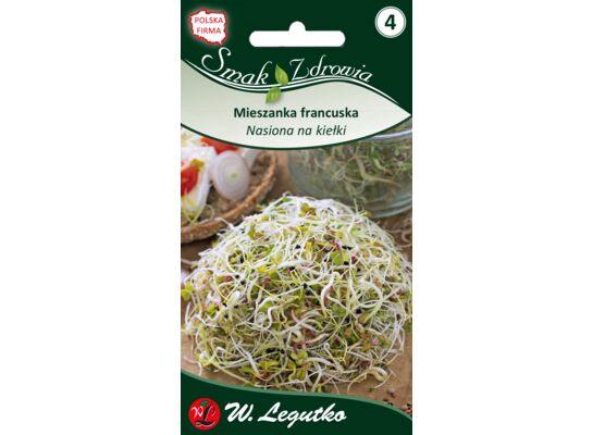 Nasiona na kiełki mieszanka francuska 20 g gc. 3 W.Legutko