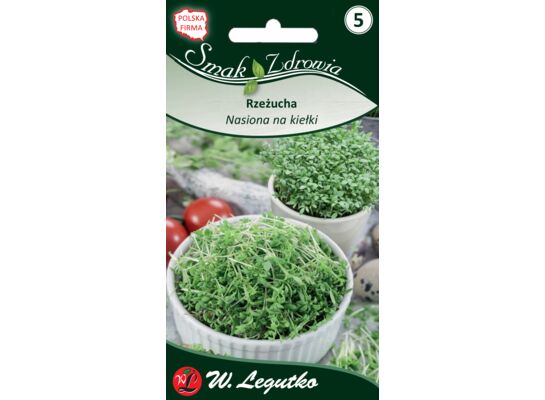 Nasiona na kiełki rzeżucha 30 g gc. 3 W.Legutko